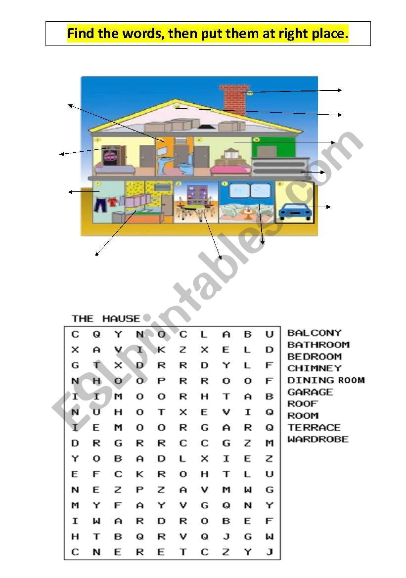 the parts hause worksheet