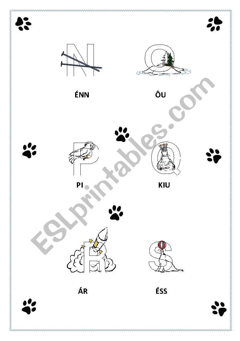 english worksheets alphabet