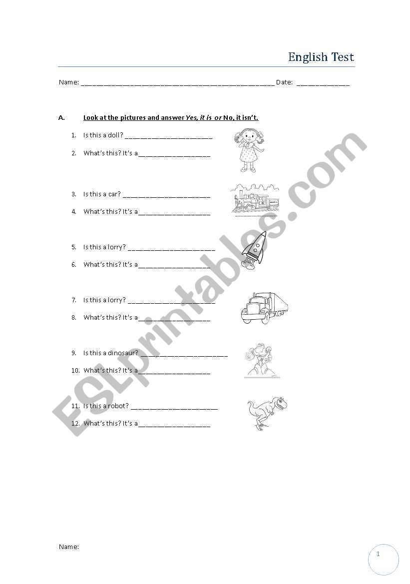 Unit 3 happy street  worksheet