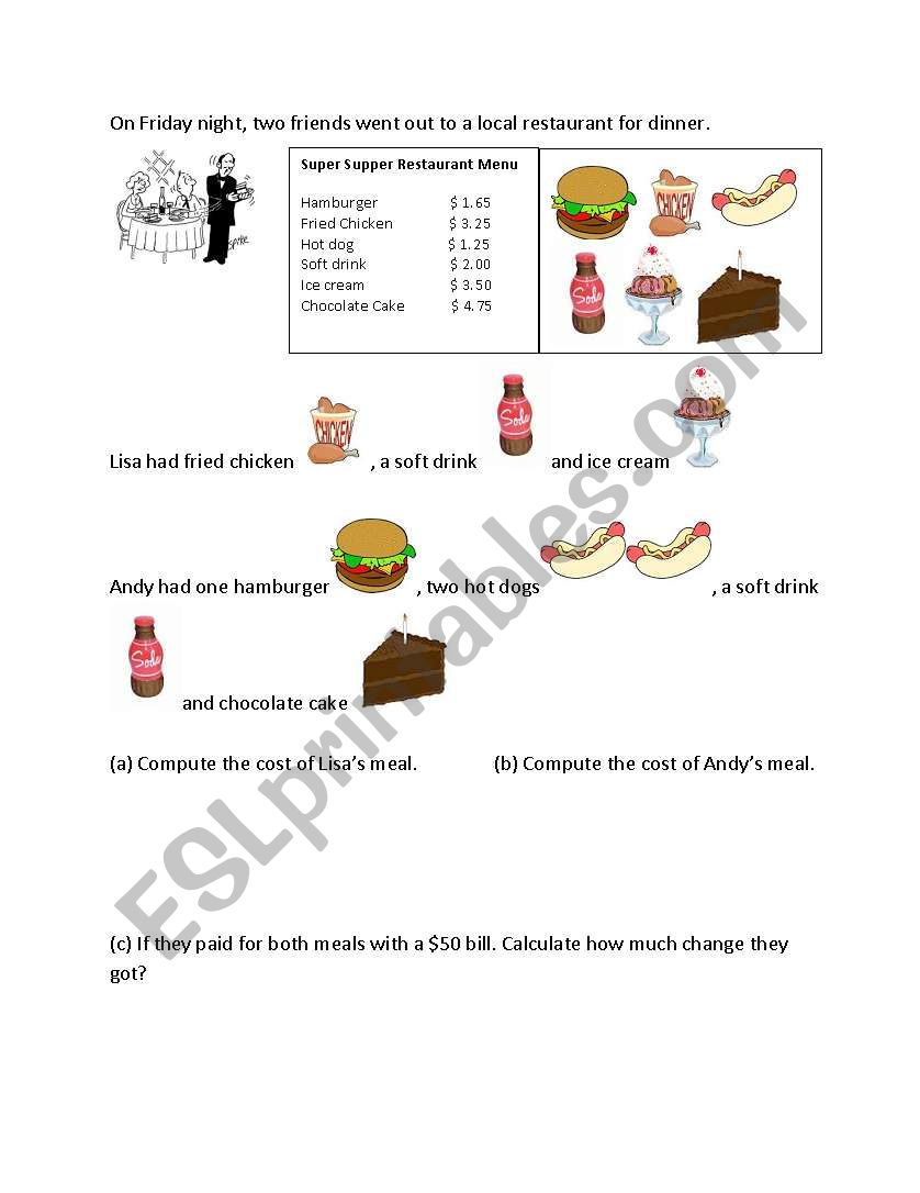 Math Wprd Problem (math operations)