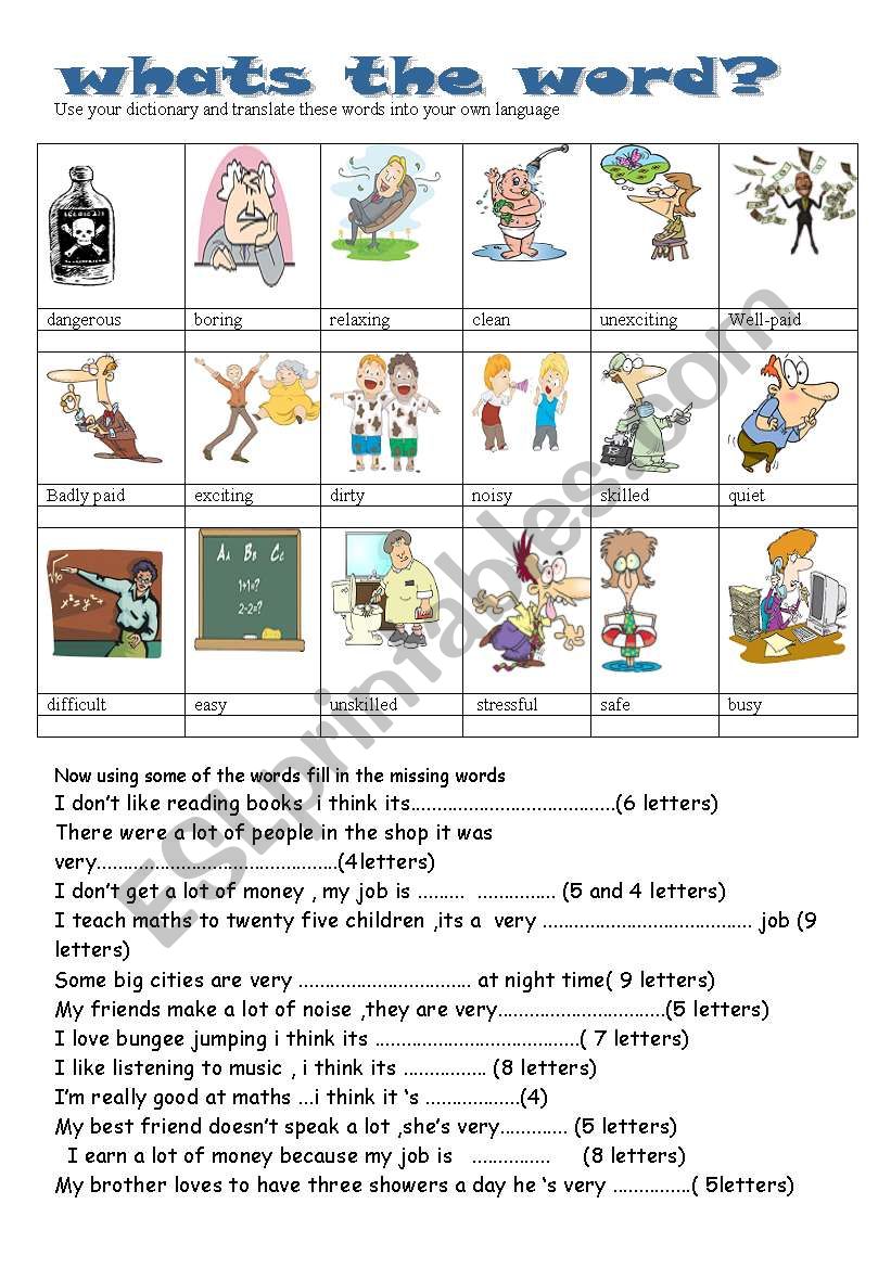 whats the word ? worksheet