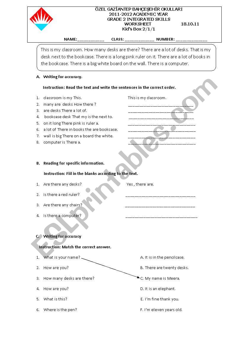 revision worksheet worksheet