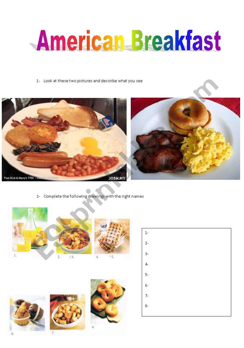 an-american-breakfast-esl-worksheet-by-flo-england