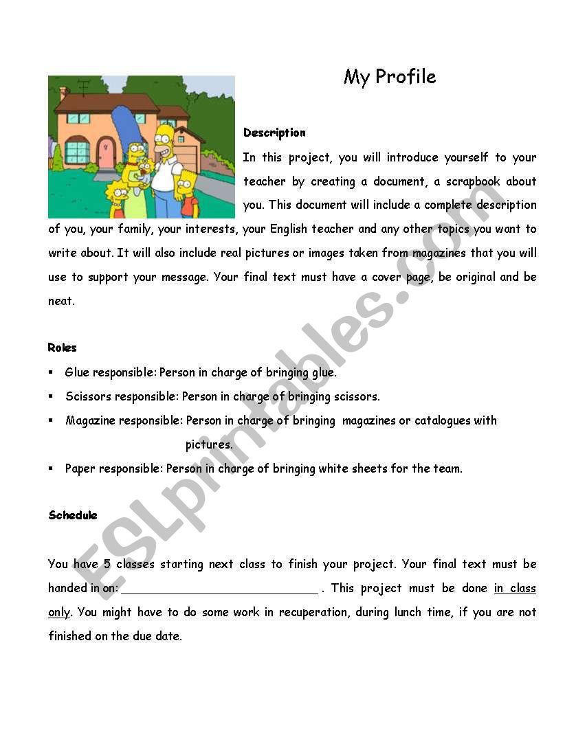 It´s All About Me! - Esl Worksheet By Adgj