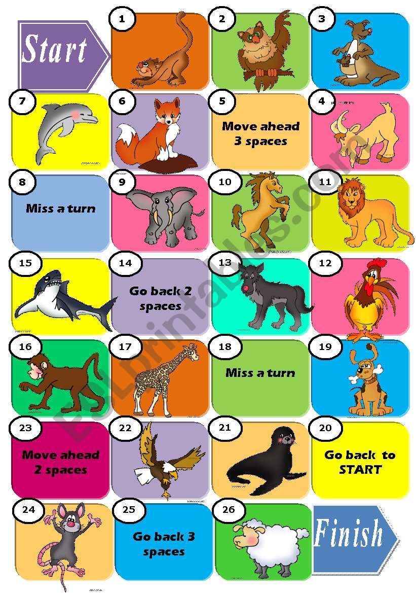 mammal games for kindergarten