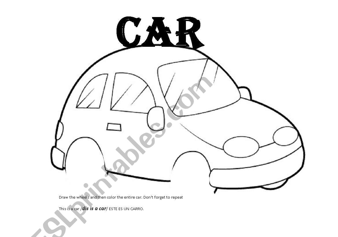 Car worksheet