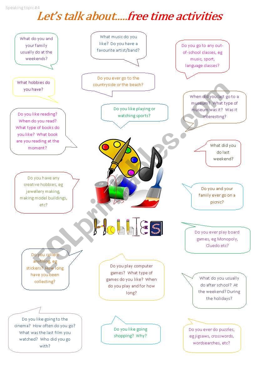 let-s-talk-about-free-time-activities-esl-worksheet-by-muppet007