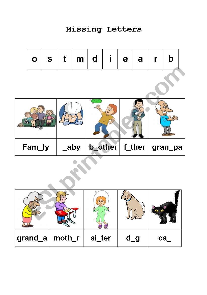 family-missing-letters-esl-worksheet-by-jennifer