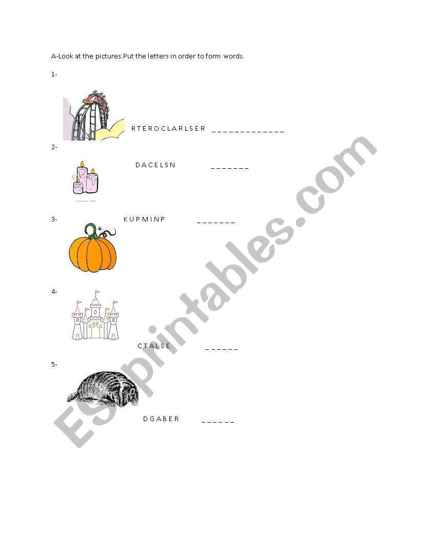 VOCABULARY AND PREPOSITIONS worksheet