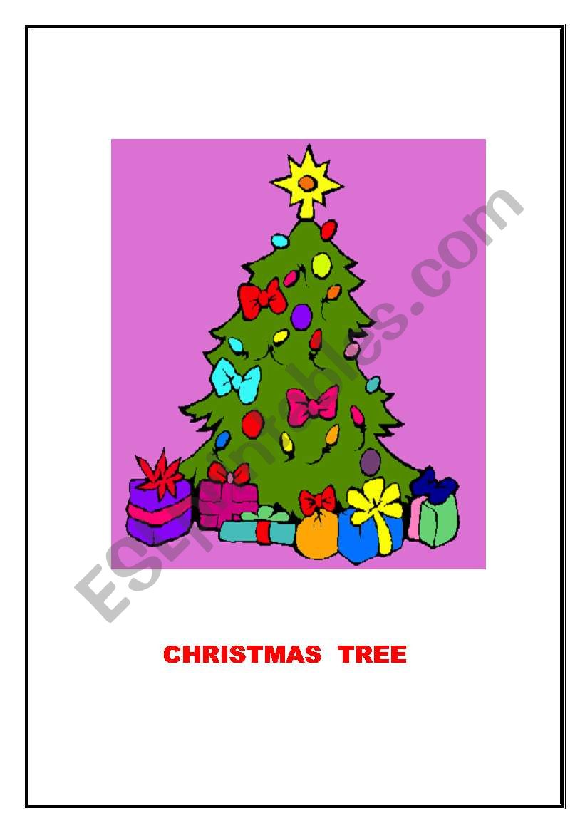 CHRISTMAS FLASHCARDS worksheet