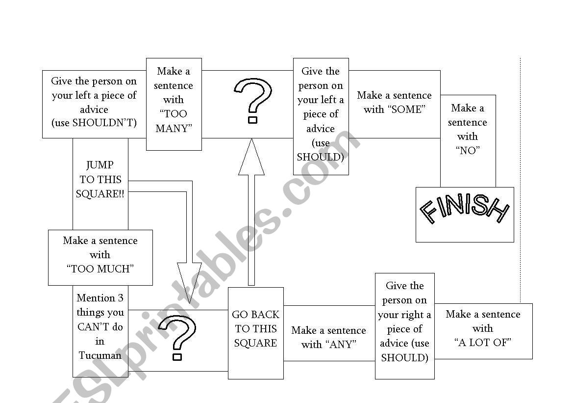 BOARD GAME 2 worksheet