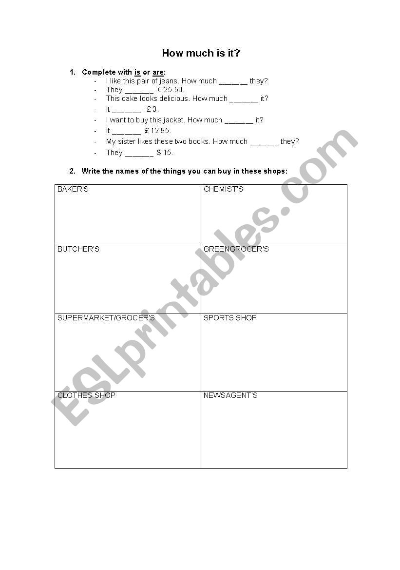 english-worksheets-how-much-is-it