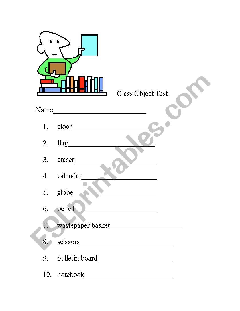 ELL Instuctor worksheet