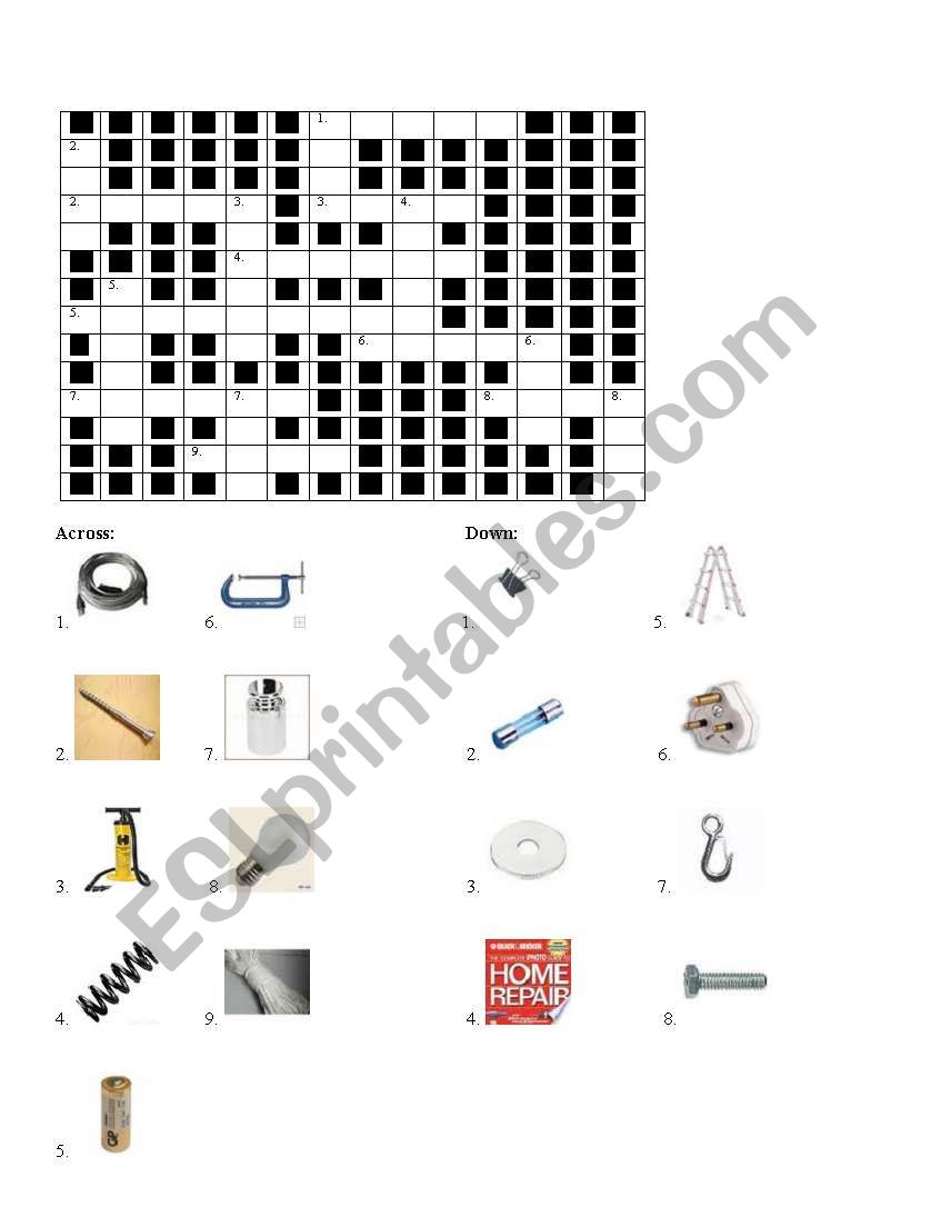 600050 1 Crossword Parts And Equipment 