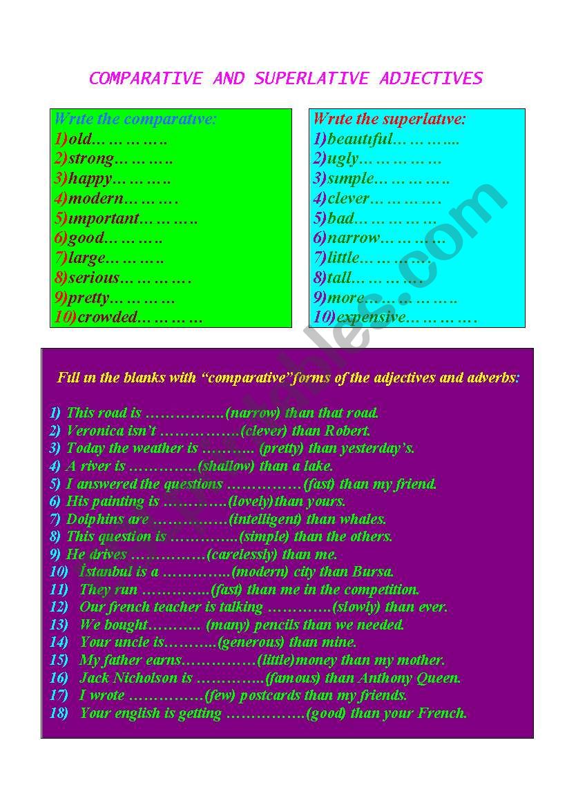 comparative_superlative adjectives