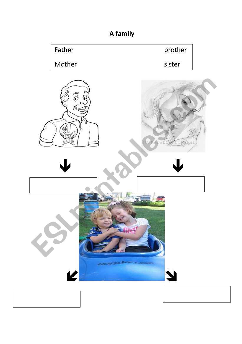 A family worksheet