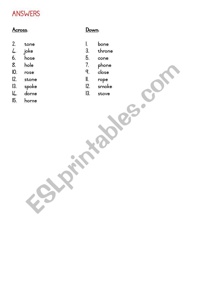 Magic e words - long u - ESL worksheet by Joeyb1