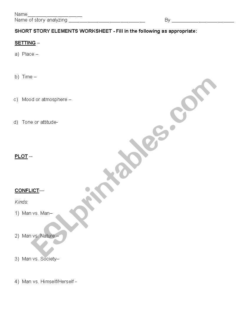 english-worksheets-short-story-elements-worksheet