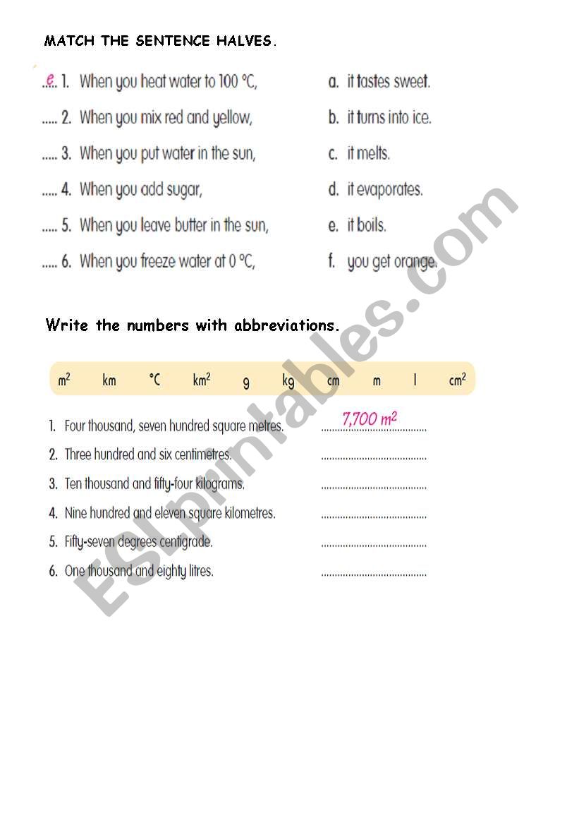 match the sentence halves i'm doing my homework