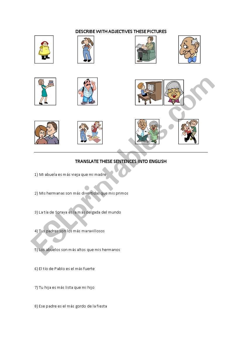 family worksheet