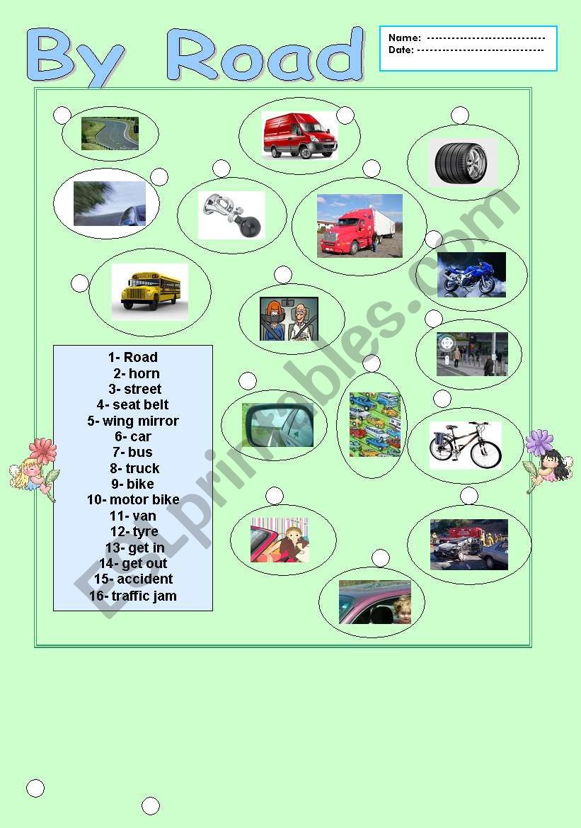 transport worksheet