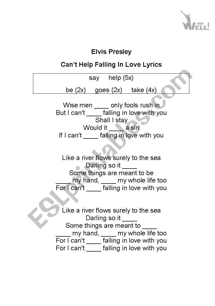 Cant Stop Falling In Love Lyrics Jameslemingthon Blog