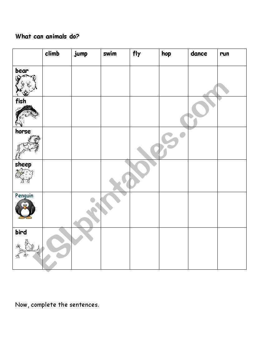 english-worksheets-what-can-animals-do