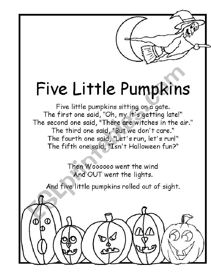 Halloween worksheet