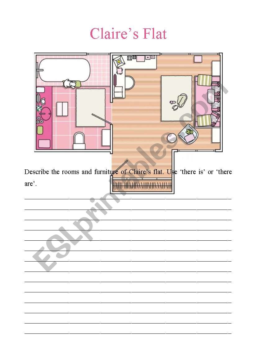 Claires flat worksheet