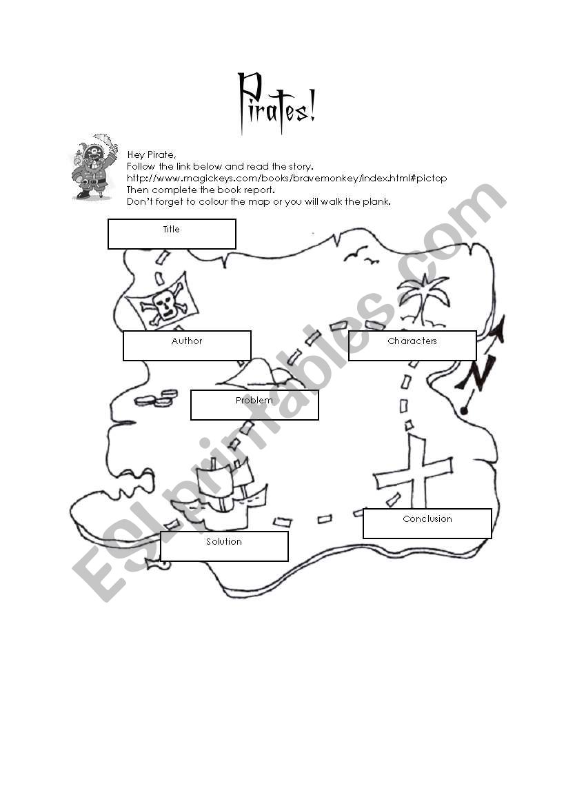 online reading story report worksheet