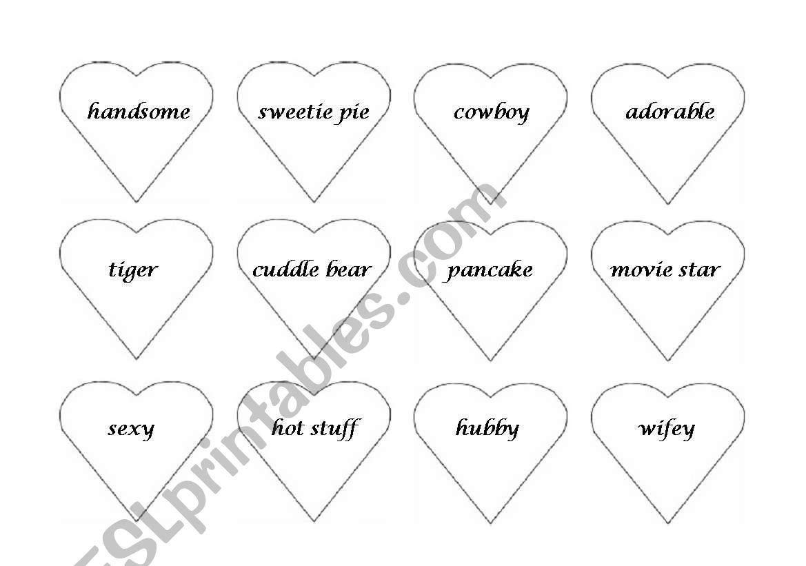 english-worksheets-valentine-s-day-flaschcards-pet-names-terms-of