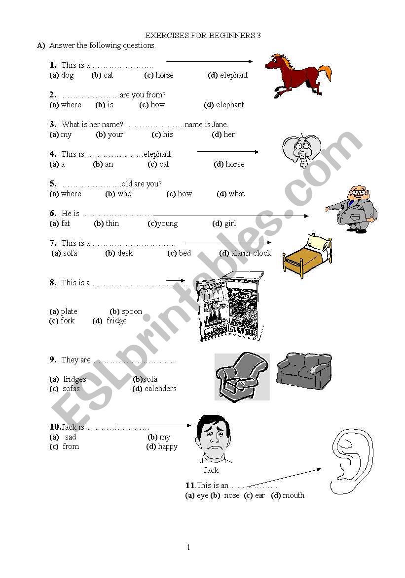 an easy and enjoyable  test for beginners