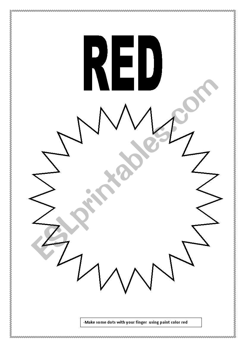 RED worksheet