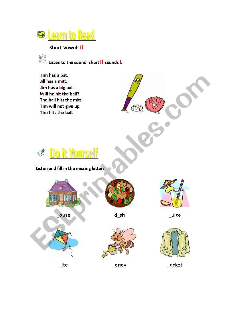 A Series of Phonics Printables Unit 2 (2)