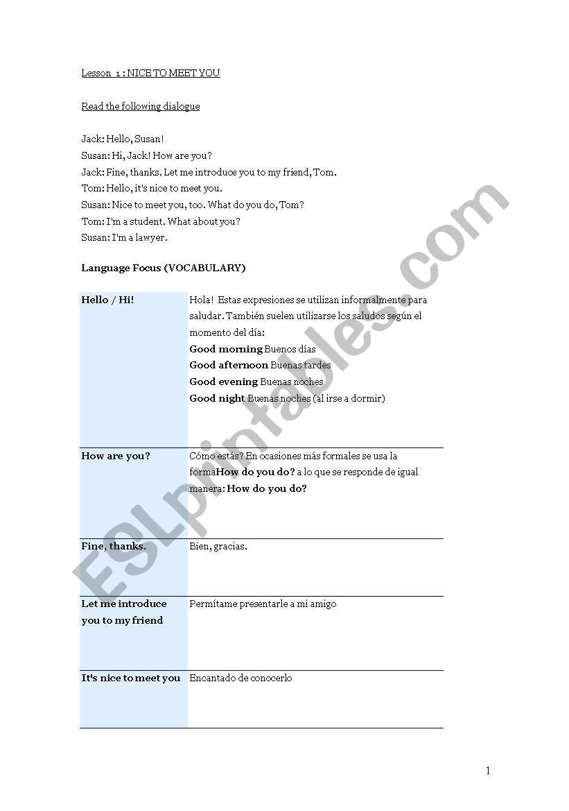 giving personal information  worksheet