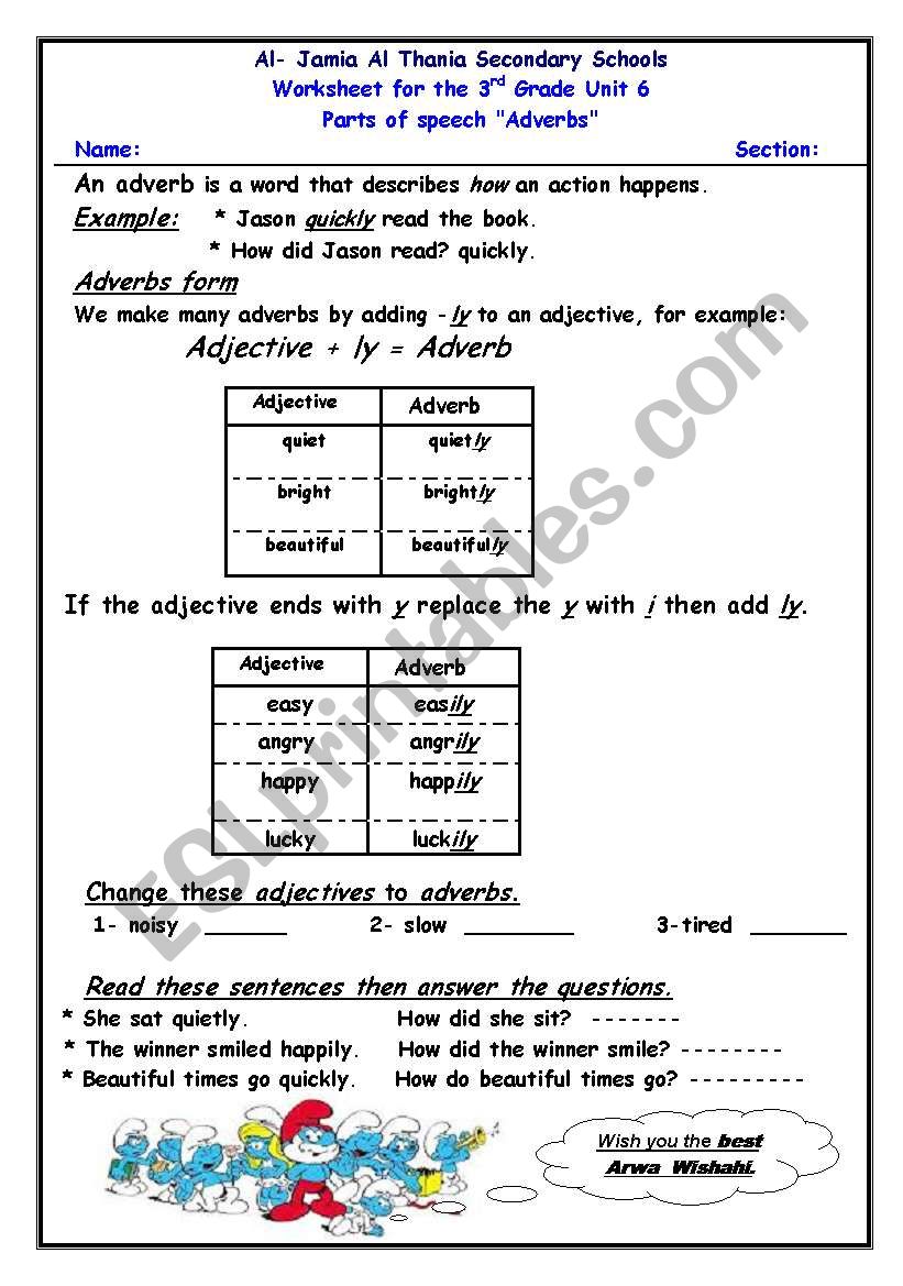 there is 	here are worksheet