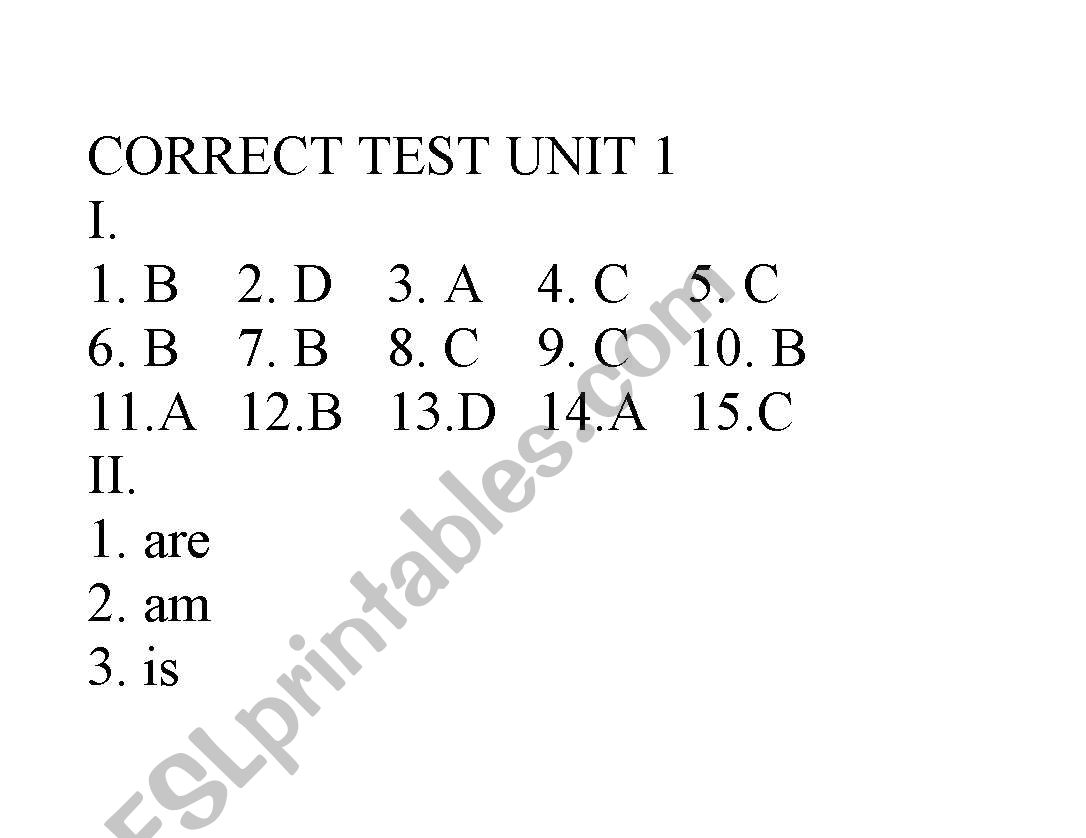 unit 1 worksheet