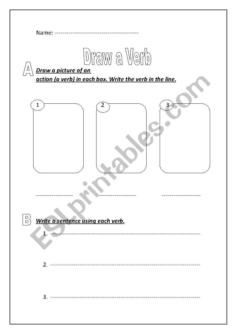 english-worksheets-draw-a-verb