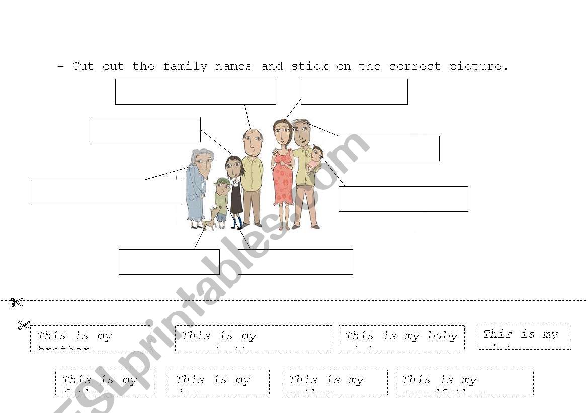 The family worksheet