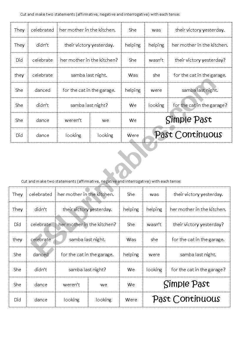 puzzle-with-past-tenses-esl-worksheet-by-lanaflower