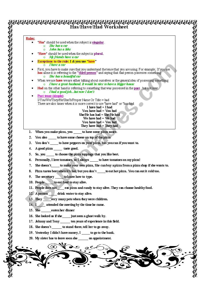 has-have-had-esl-worksheet-by-suzanne95212