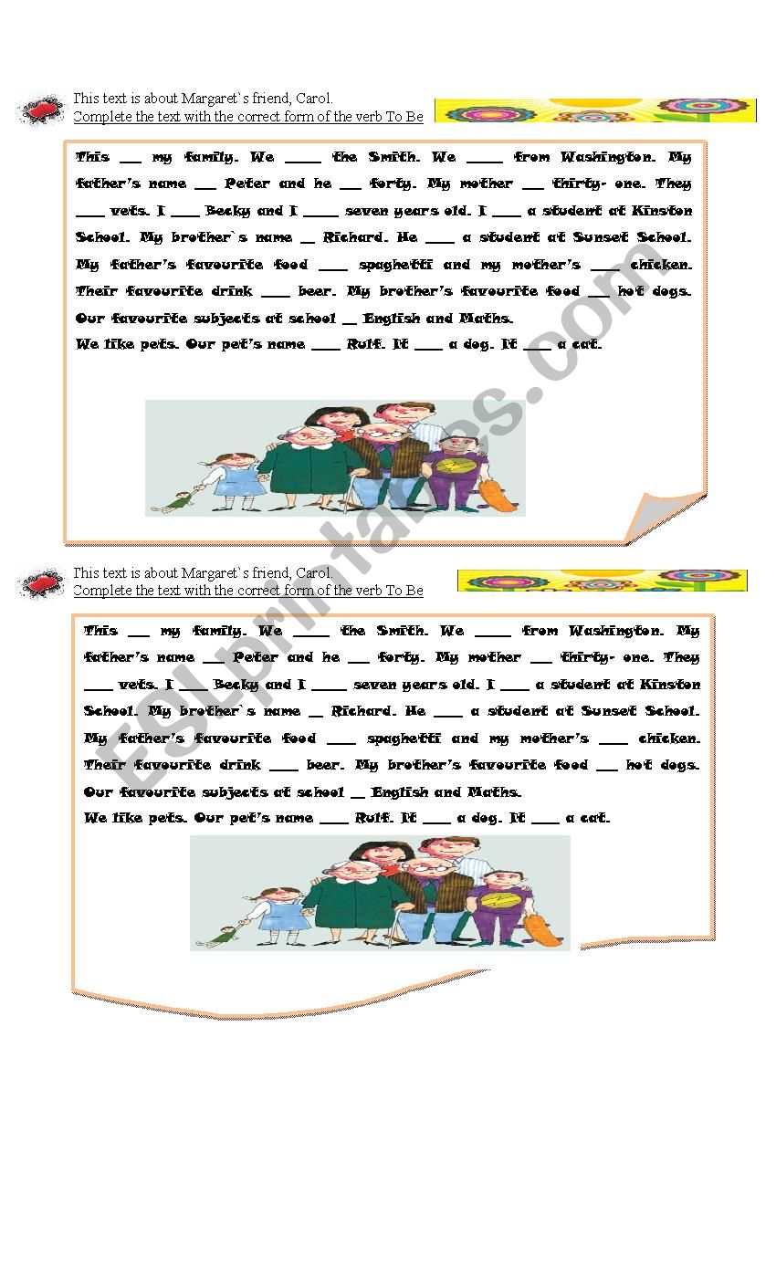 verb-to-be-and-family-members-esl-worksheet-by-marcelan