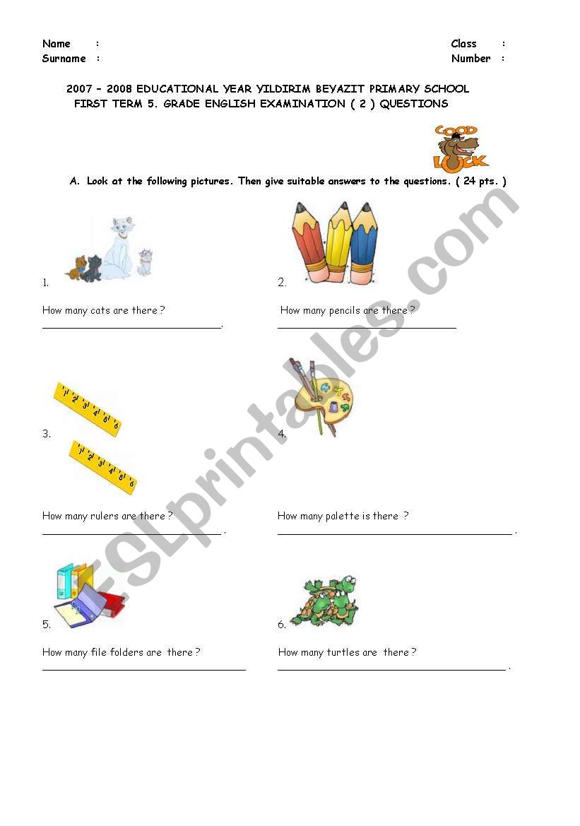 like / dislike worksheet