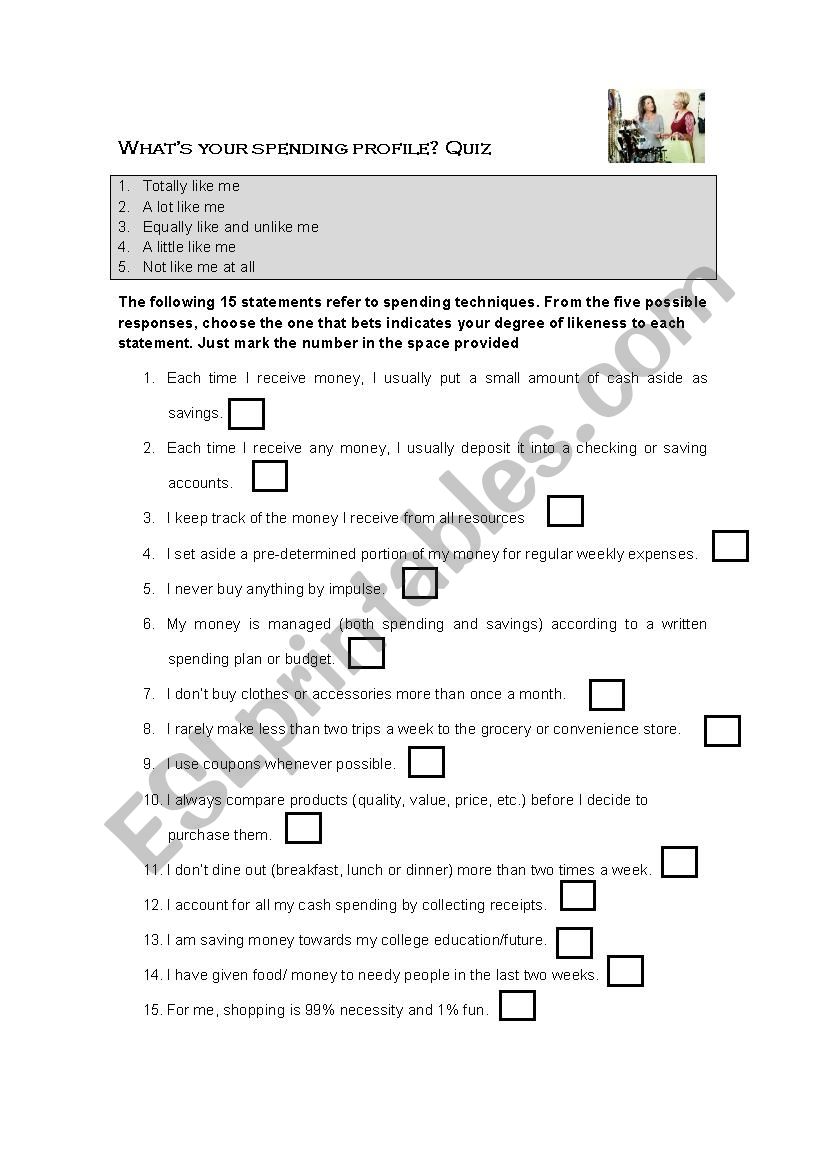 quiz  worksheet