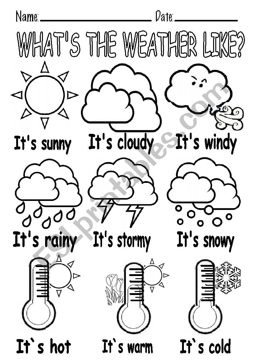what-s-the-weather-like-esl-worksheet-by-elenarobles29