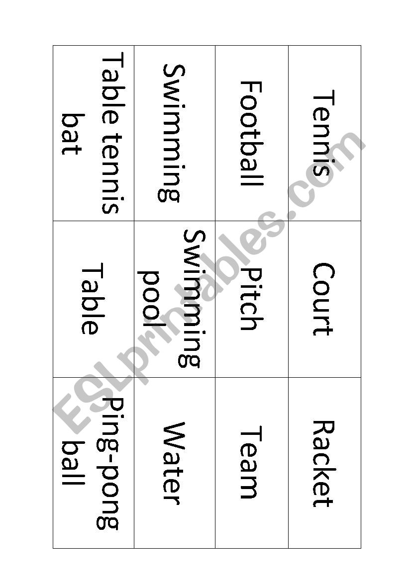 Olympic Triples game  worksheet