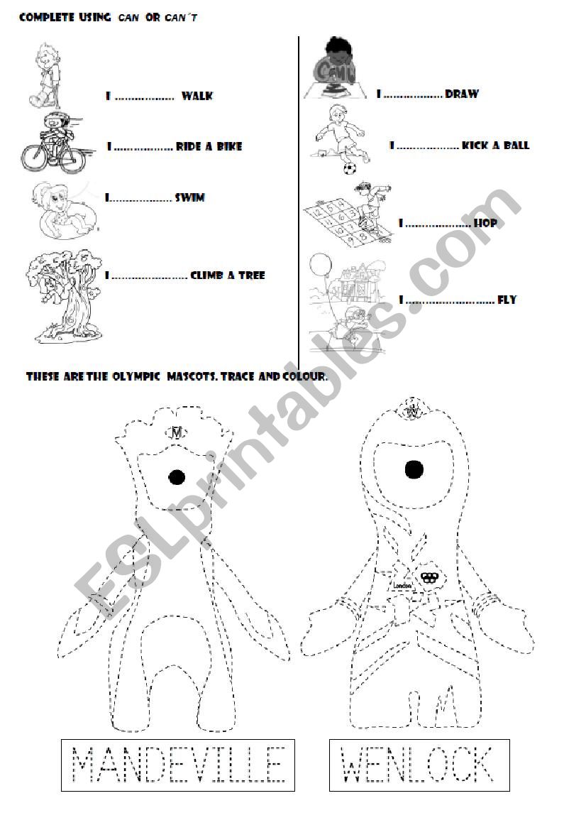 OLYMPIC GAMES 2 WORKSHEET worksheet