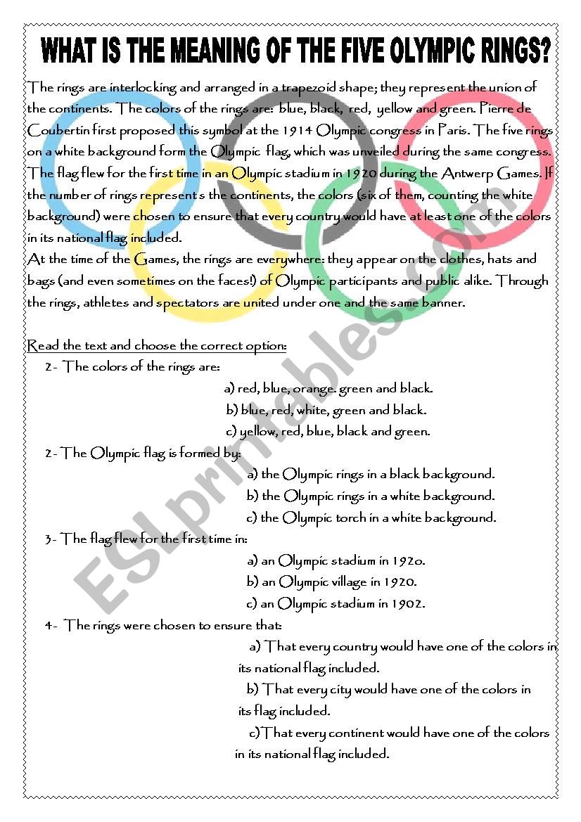 Olympics - The Birth of the Olympic Rings The founder of the International  Olympic Committee, Pierre de Coubertin, also created the Olympic Rings.  Coubertin wrote a letter on July 15, 1913, and
