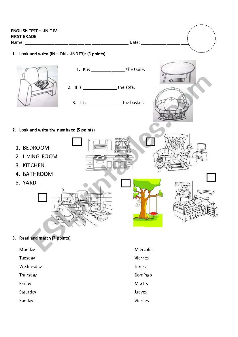 worksheet worksheet