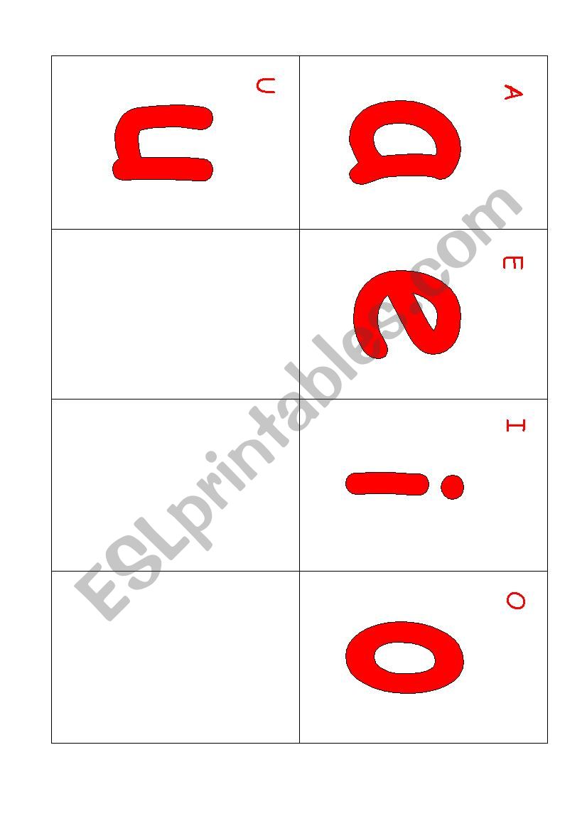 ABC Cards worksheet